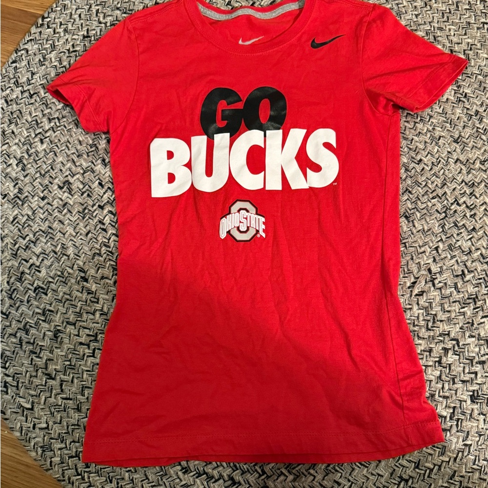 Nike Red Slim Fit T-Shirt